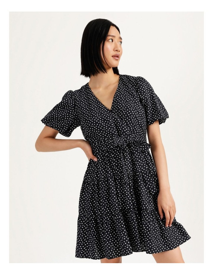 Model 2022 Sales Tokito Petite Linen Blend Ditsy Spot Tiered Mini Dress ...